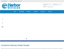 Tablet Screenshot of harbordivision.com